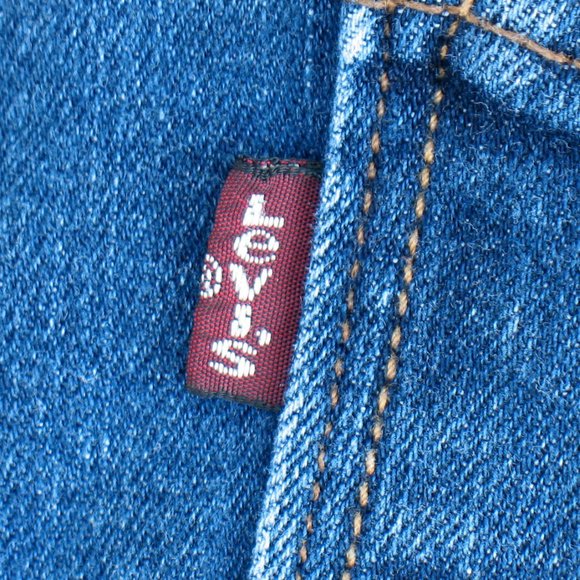 Levi's Blue Jeans Skinny Dark Wash Stretch Sz 29 - Picture 4 of 6